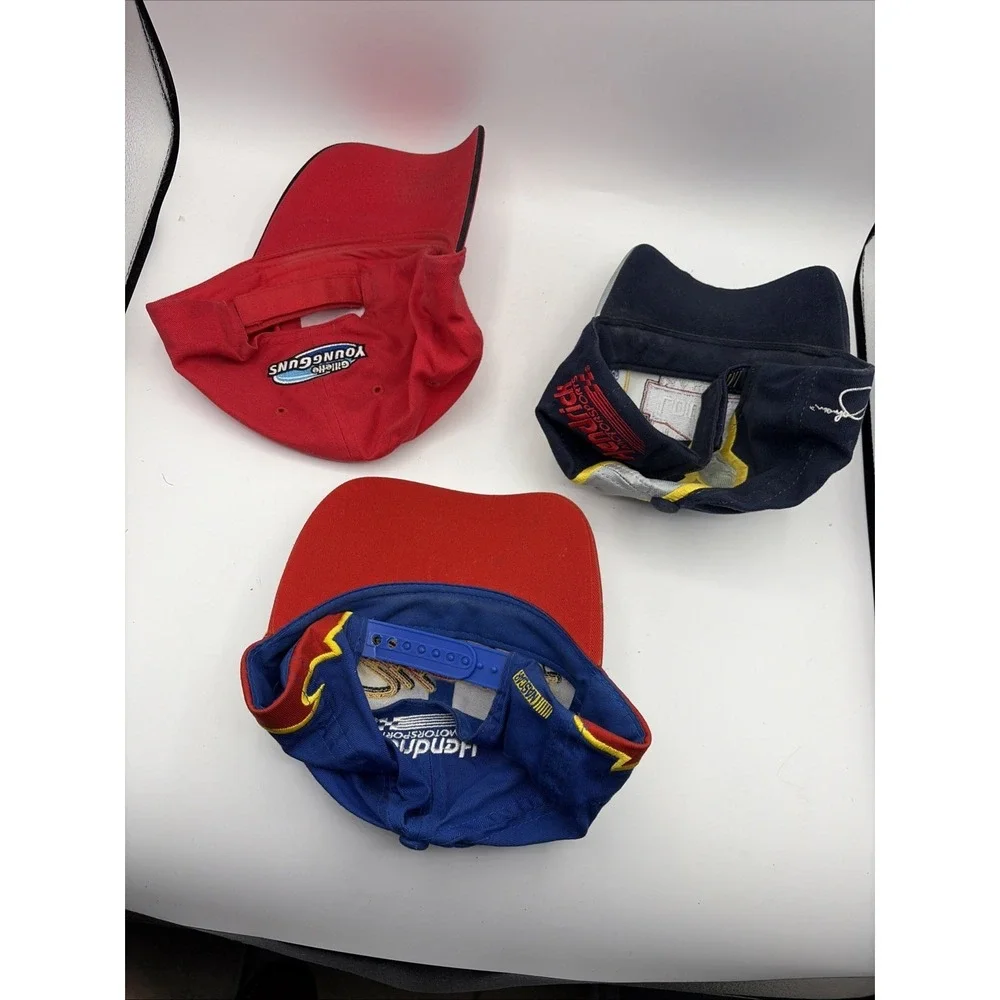 NASCAR Racing Hat Lot 3 Caps Dale Jr 8 Jeff Gordon 24 Jimmie Johnson 48
